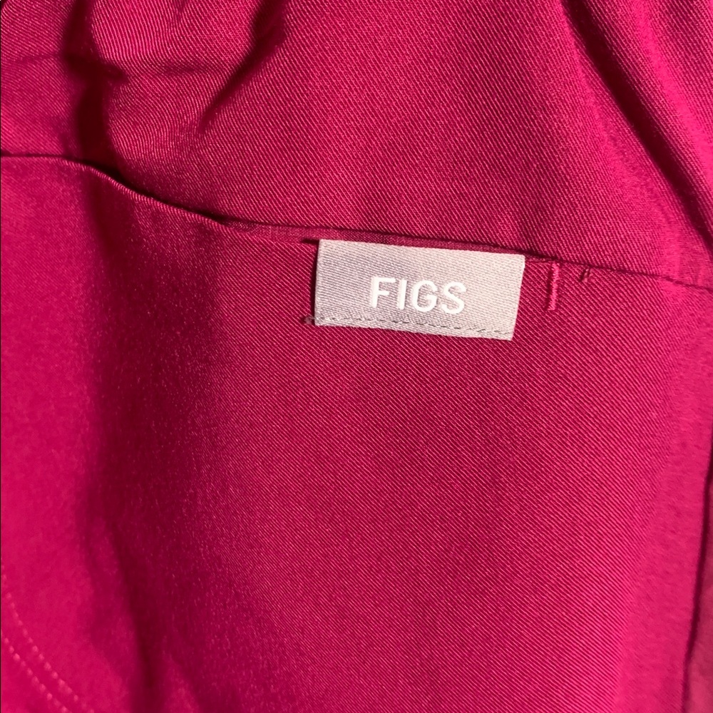 Figs Womens Boston Slim Jogger Scrub Pant in Dark Magenta Size XXS NWT Medical - Picture 5 of 7